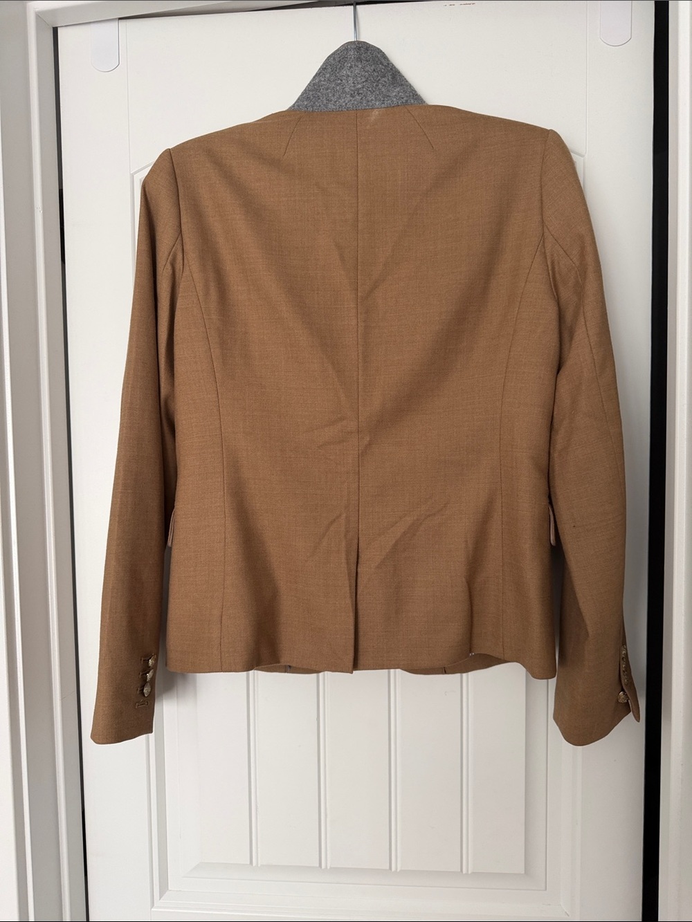 J. Crew Factory Camel Tailored Two-Button Blazer - Picture 7 of 7